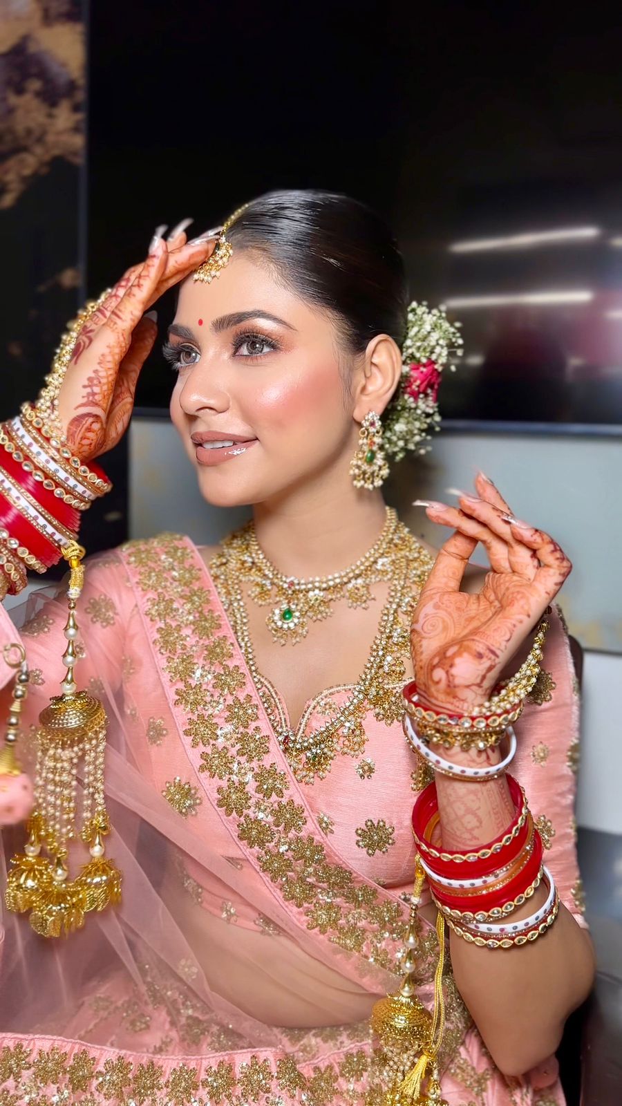 Bridal look 1 by Simran Kaur